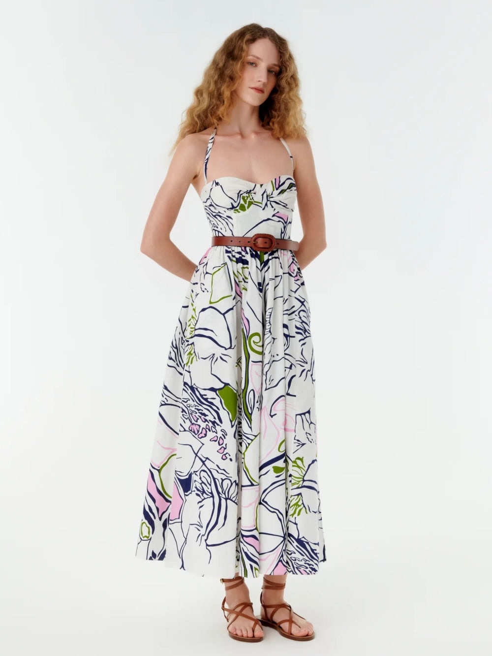 EMPORIO SIRENUSE Johanna Anatolian Ikat Dress -